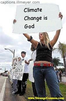 ClimateChangeIsGod